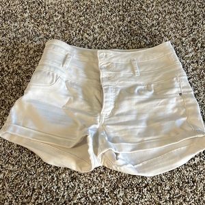 Size 2 refuge white shorts